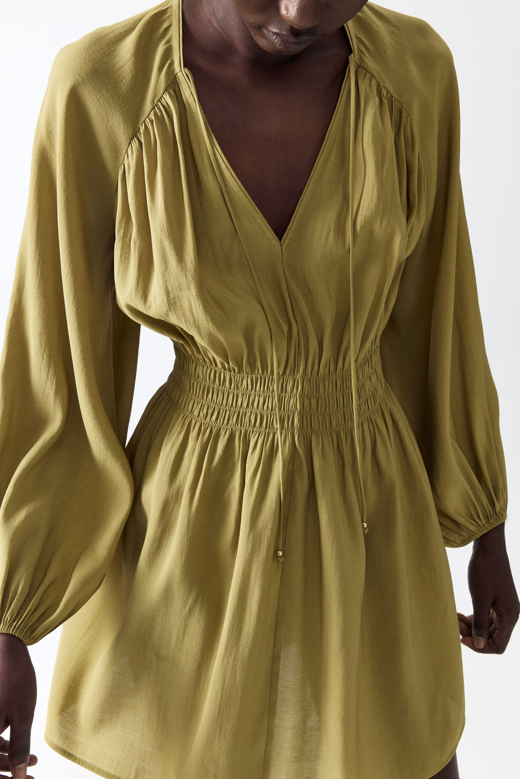 Vestido t?nica oversize - H&m фото 6