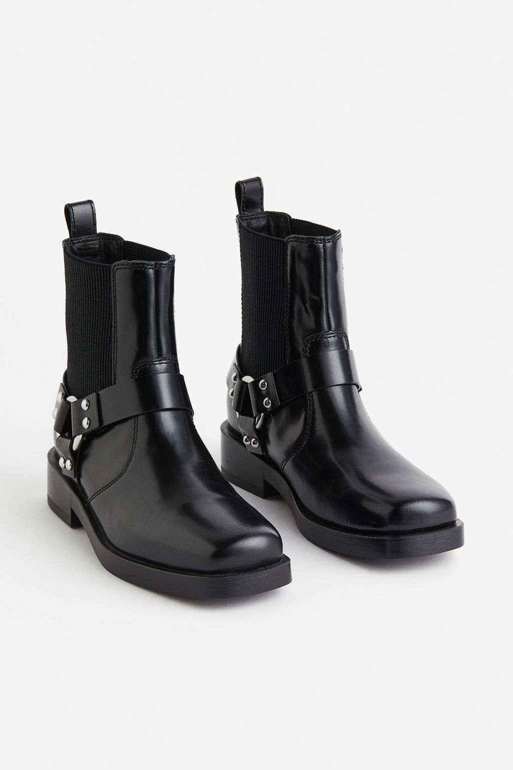 Botas biker de piel - H&m фото 7