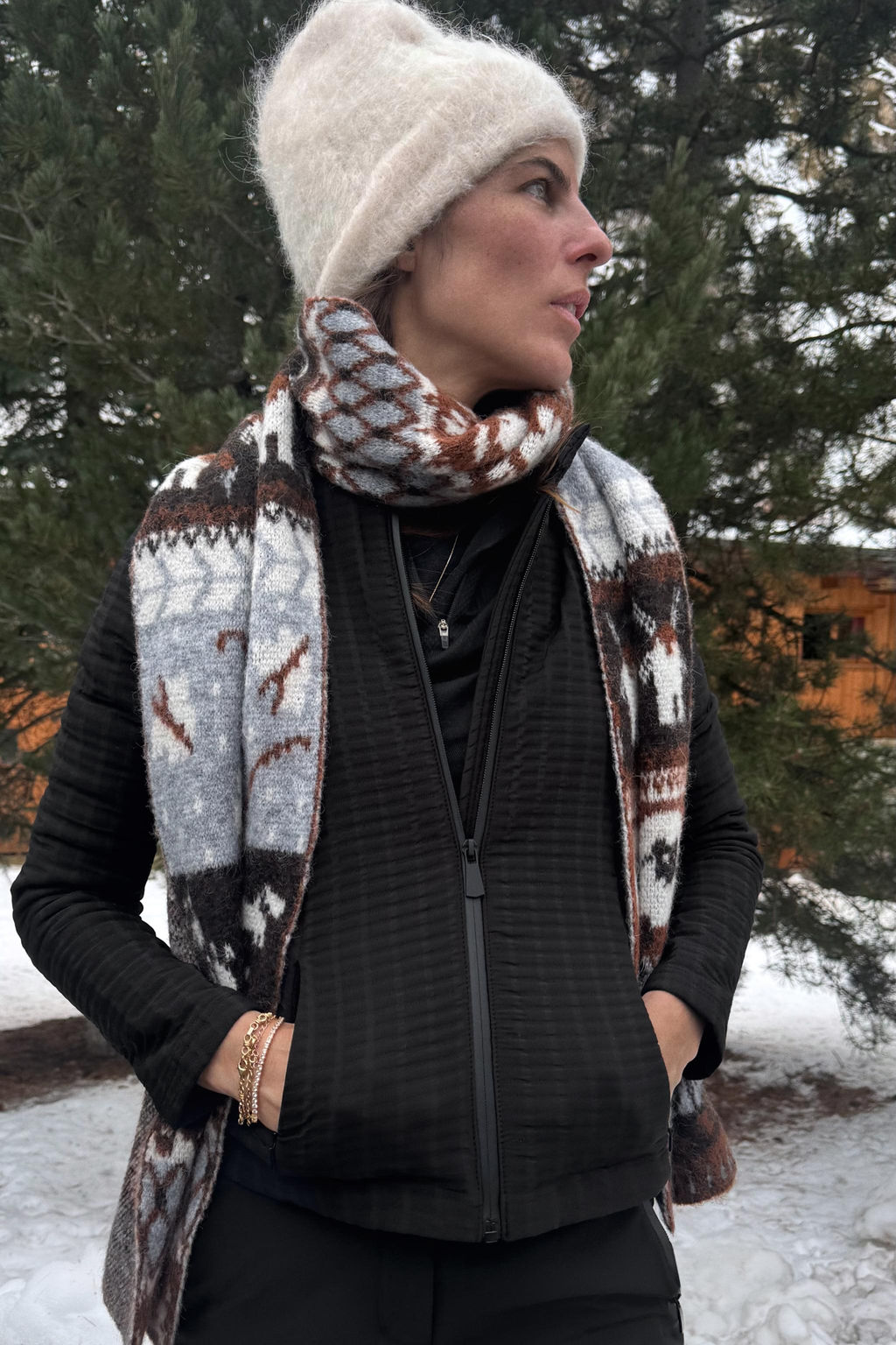 CHAQUETA TRANSPIRABLE WATER REPELLENT SKI COLLECTION / Negro - Zara фото 2