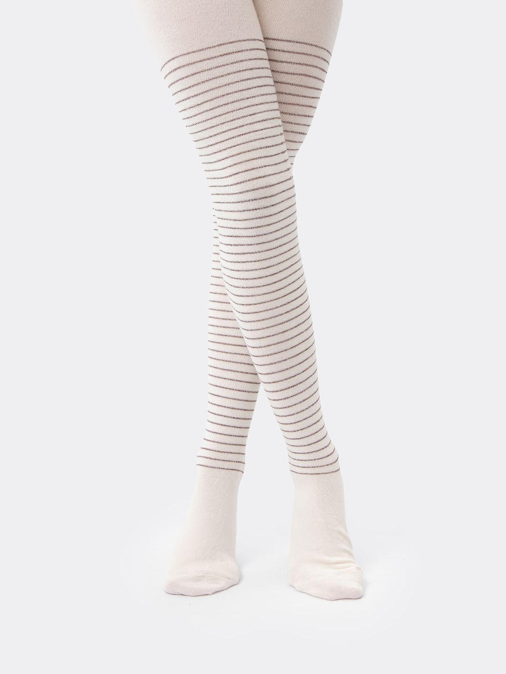 Цена за 3 пары! Колготки детские в бежевом цвете с рисунком - Mark formelle фото 2