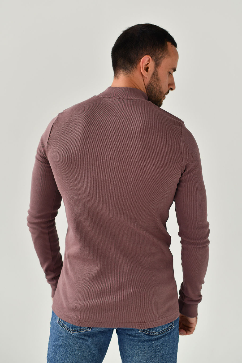 Водолазка кашкорсе Хлопок 95%, лайкра 5% (стойка) - Оптима фото 5