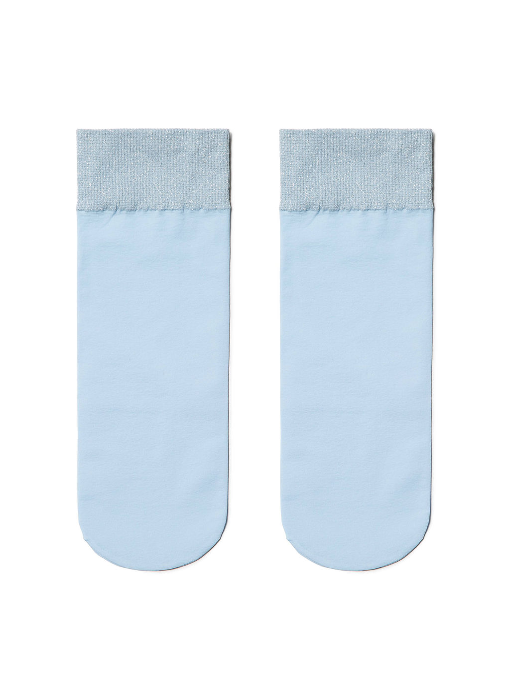Цена за 2 пары. Носки Классические CONTE FANTASY (люрекс) light blue - Conte elegant фото 6