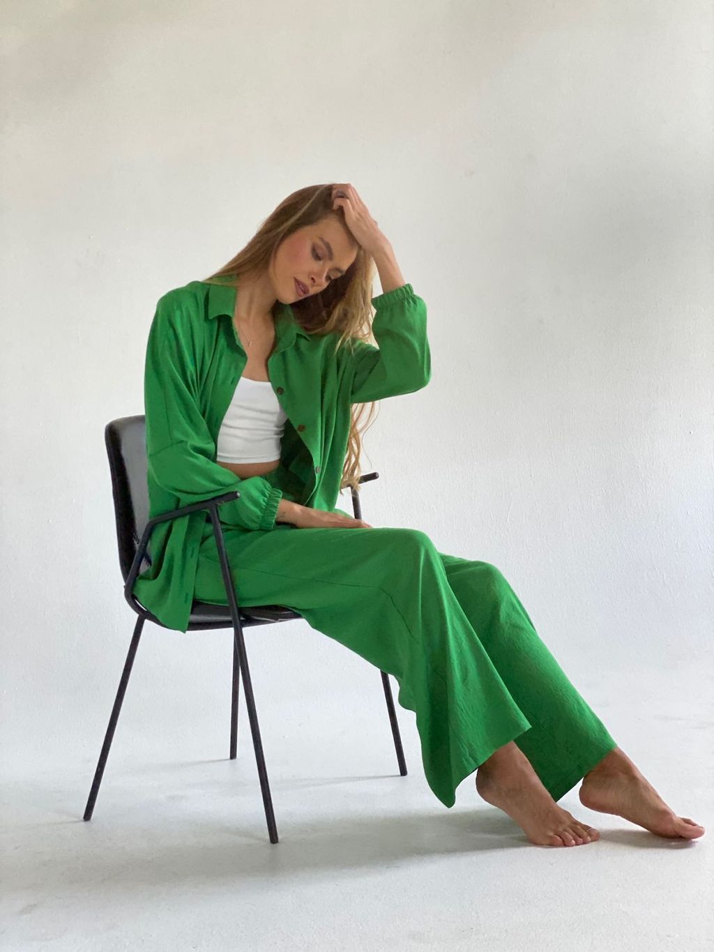 9405 Костюм летний зелёный - Martichelli фото 8