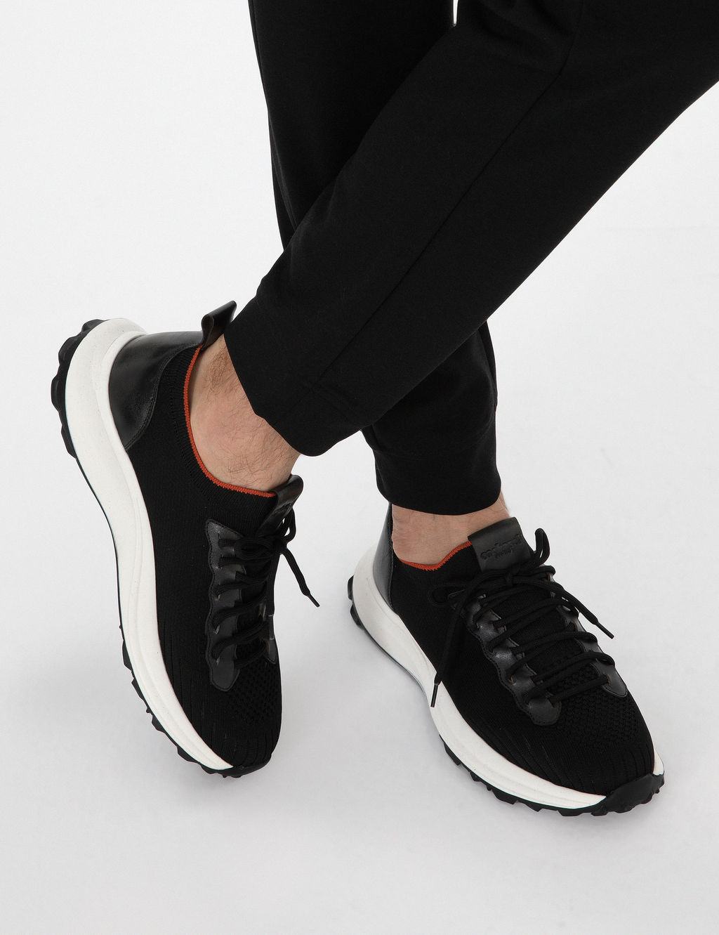 Siyah Casual Ayakkab_