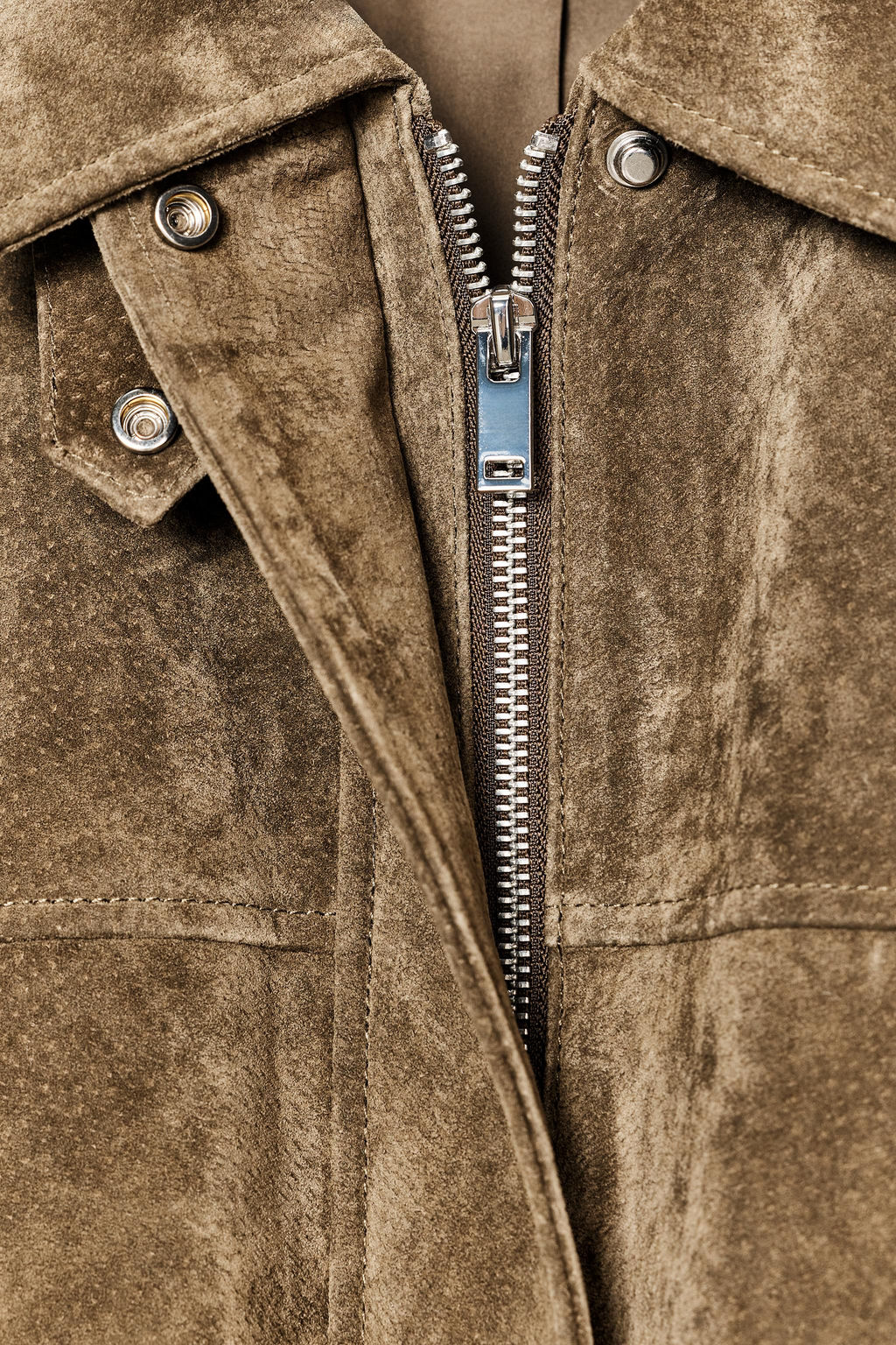 100% LEATHER BOMBER JACKET - Zara фото 24