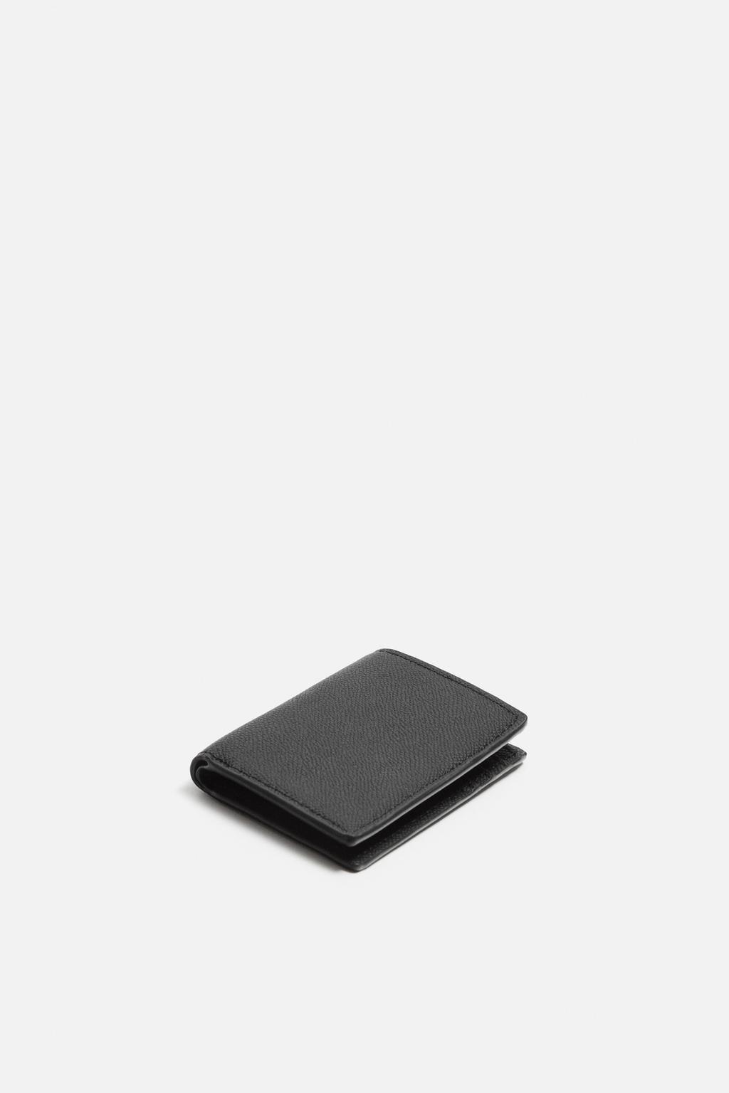 TEXTURED VERTICAL WALLET - Zara фото 2