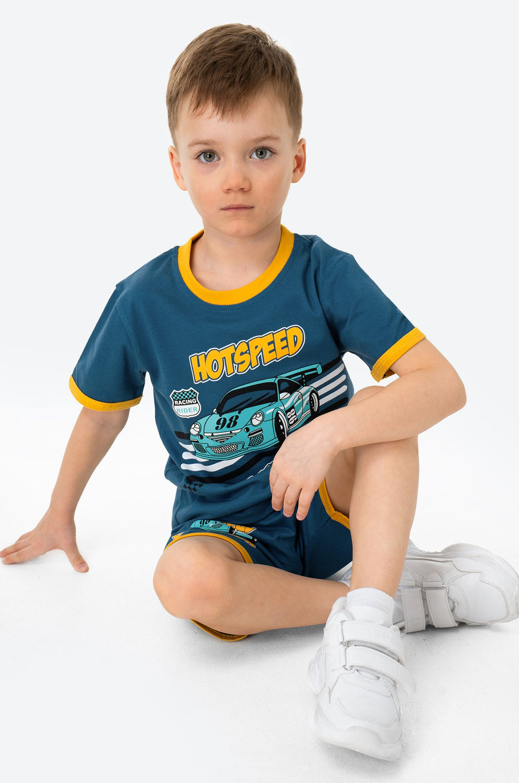 Хлопковый летний костюм для мальчика Bonito - Bonito kids фото 7