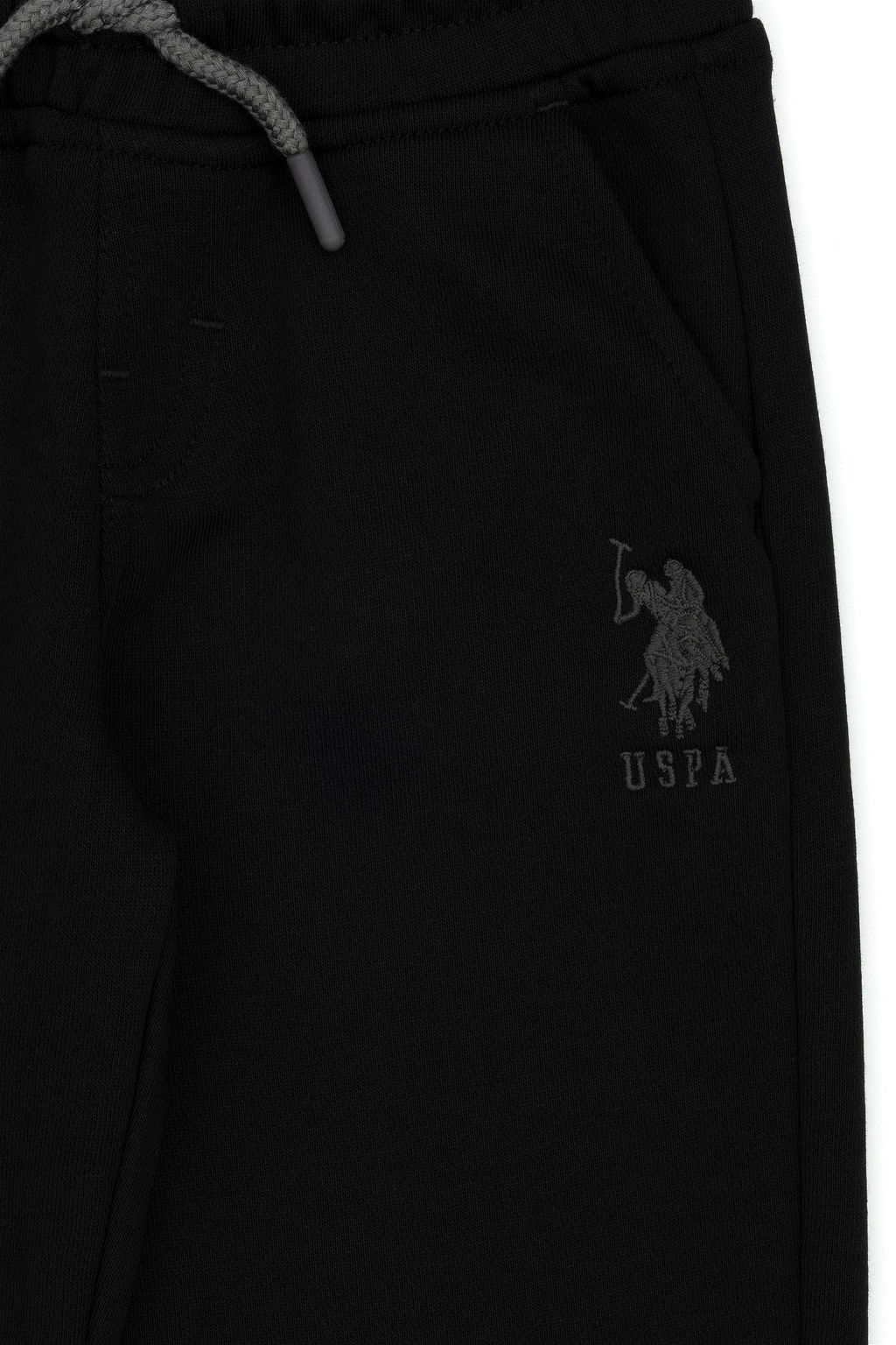 Детские черные спортивные штаны - U.s. polo assn фото 4