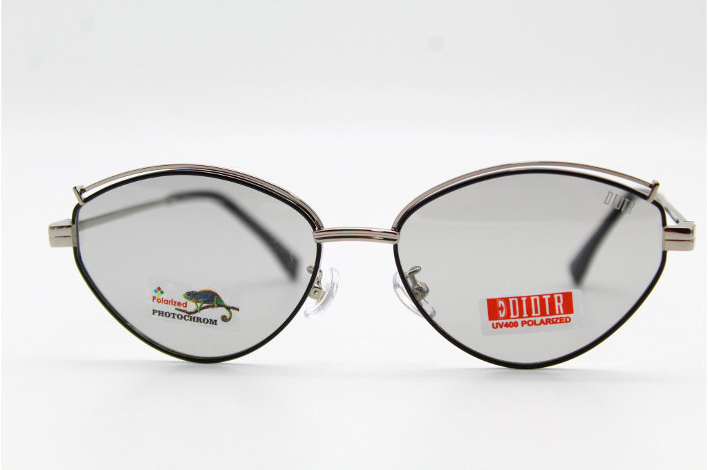 Солнцезащитные очки DIDTR (Polarized) (хамелеон,пластик) с мешочком 0786 55-20-141 С24-51