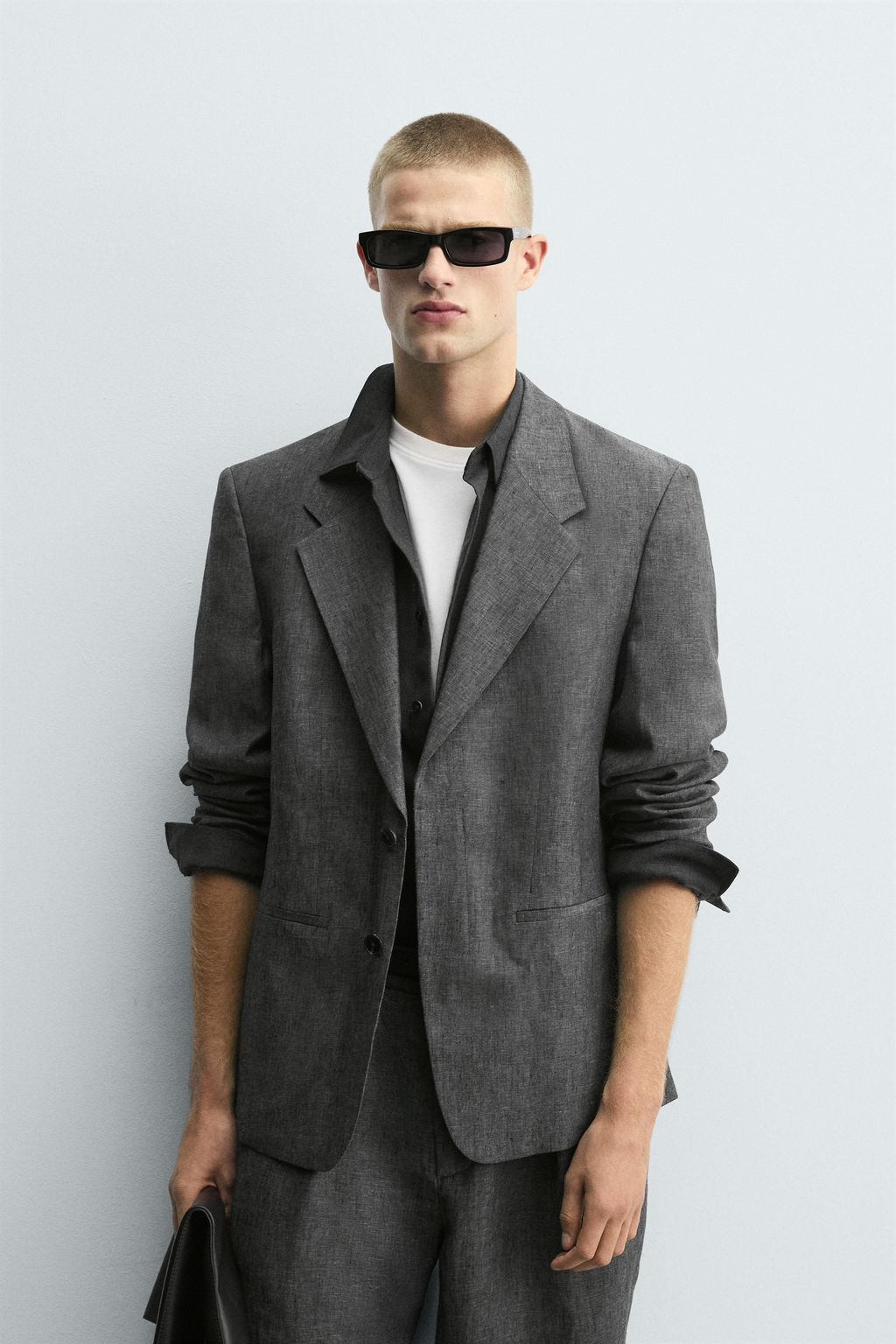 100% LINEN SUIT BLAZER - Zara фото 2