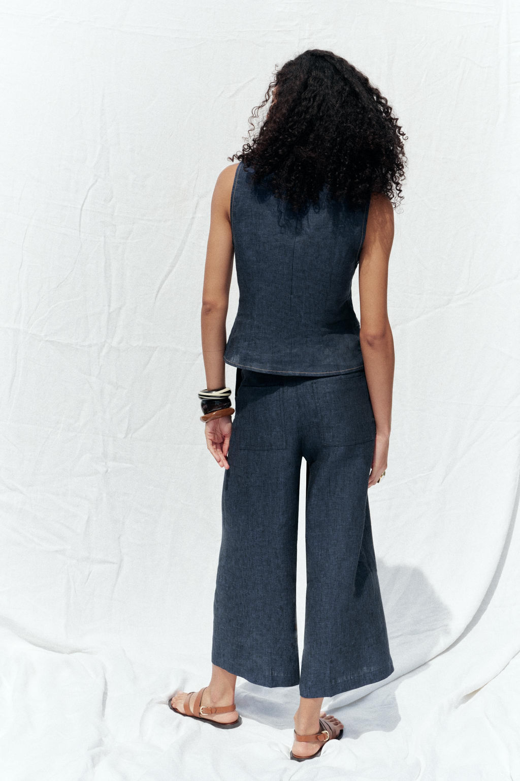 LINEN CULOTTES - Zara фото 17
