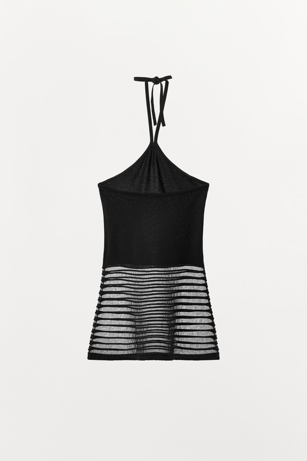 COMBINED HALTER KNIT TOP - Zara фото 11