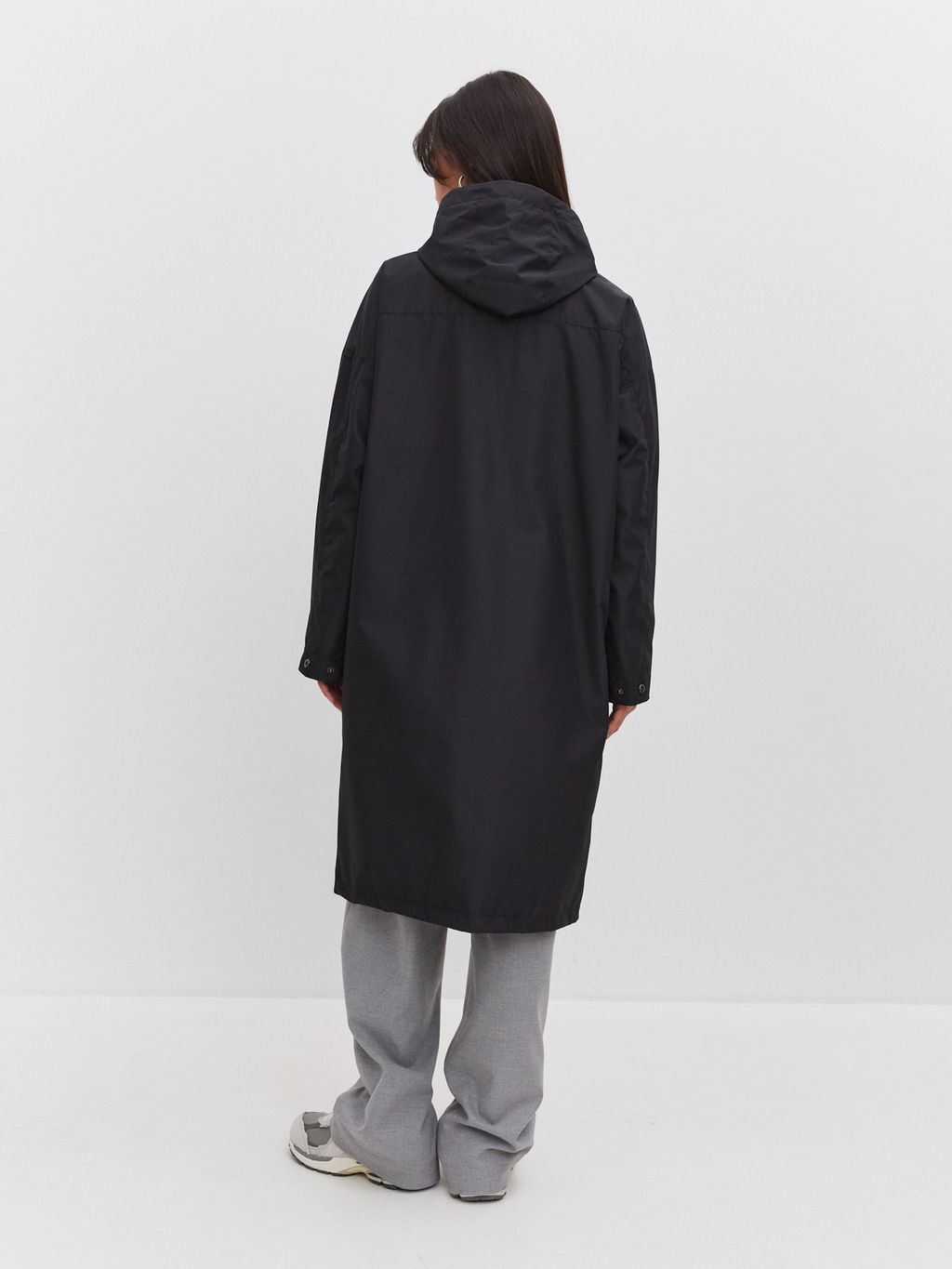 Плащ женский OVERSIZE 24271-465 черный - Avese фото 33