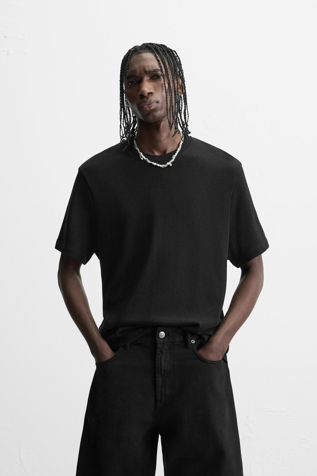 BASIC KNIT T-SHIRT - Zara фото 27