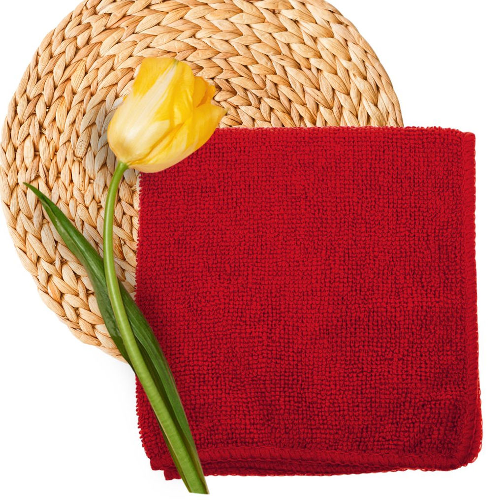 Цена за 2 шт. Набор салфеток из микрофибры LuiDon 3шт., 30*30см OLS-862-4 (10011)