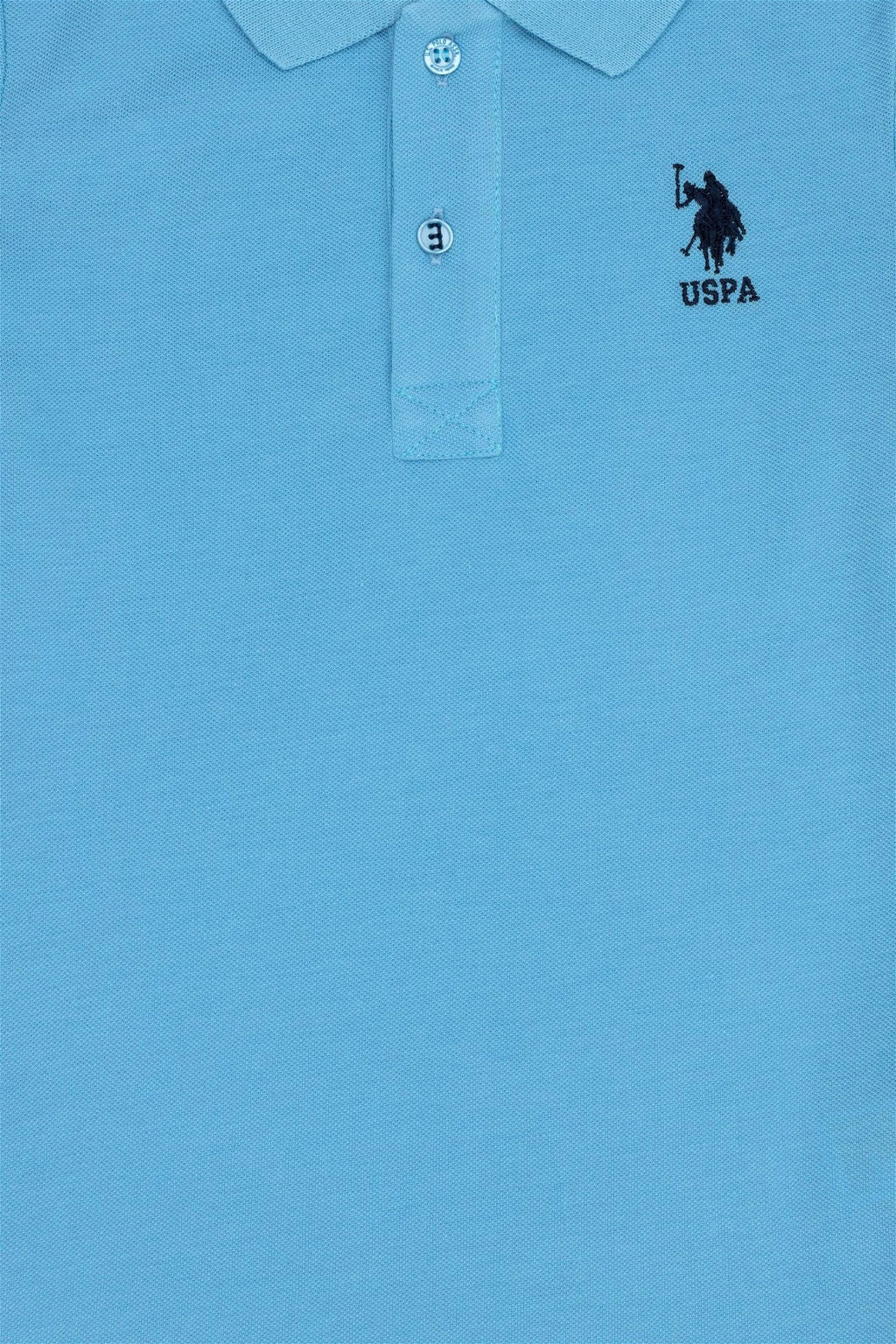 U. S. Polo Assn Базовая футболка бирюзового цвета для мальчика - U.s. polo assn фото 3