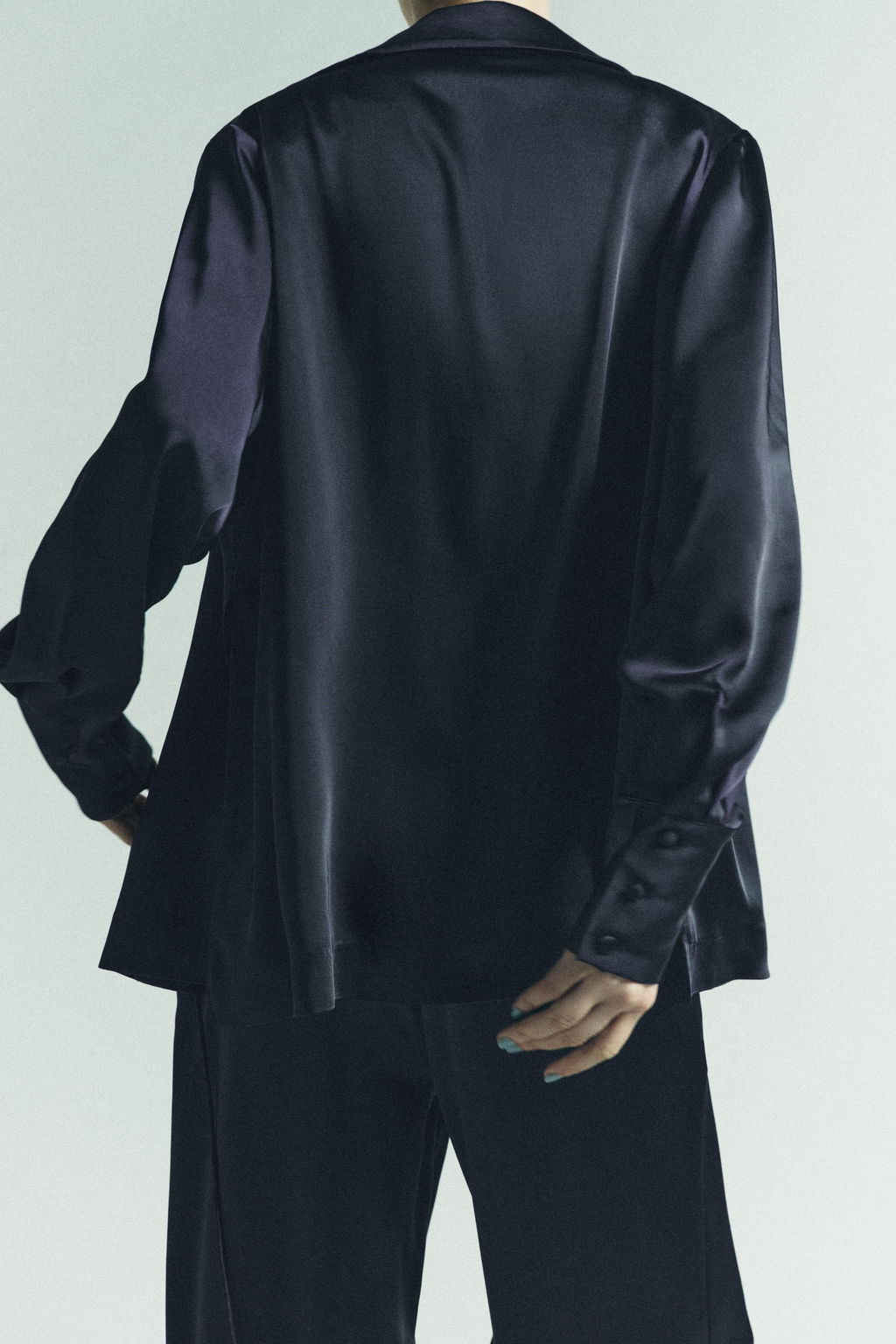 SATIN SHIRT WITH BOW - Zara фото 14
