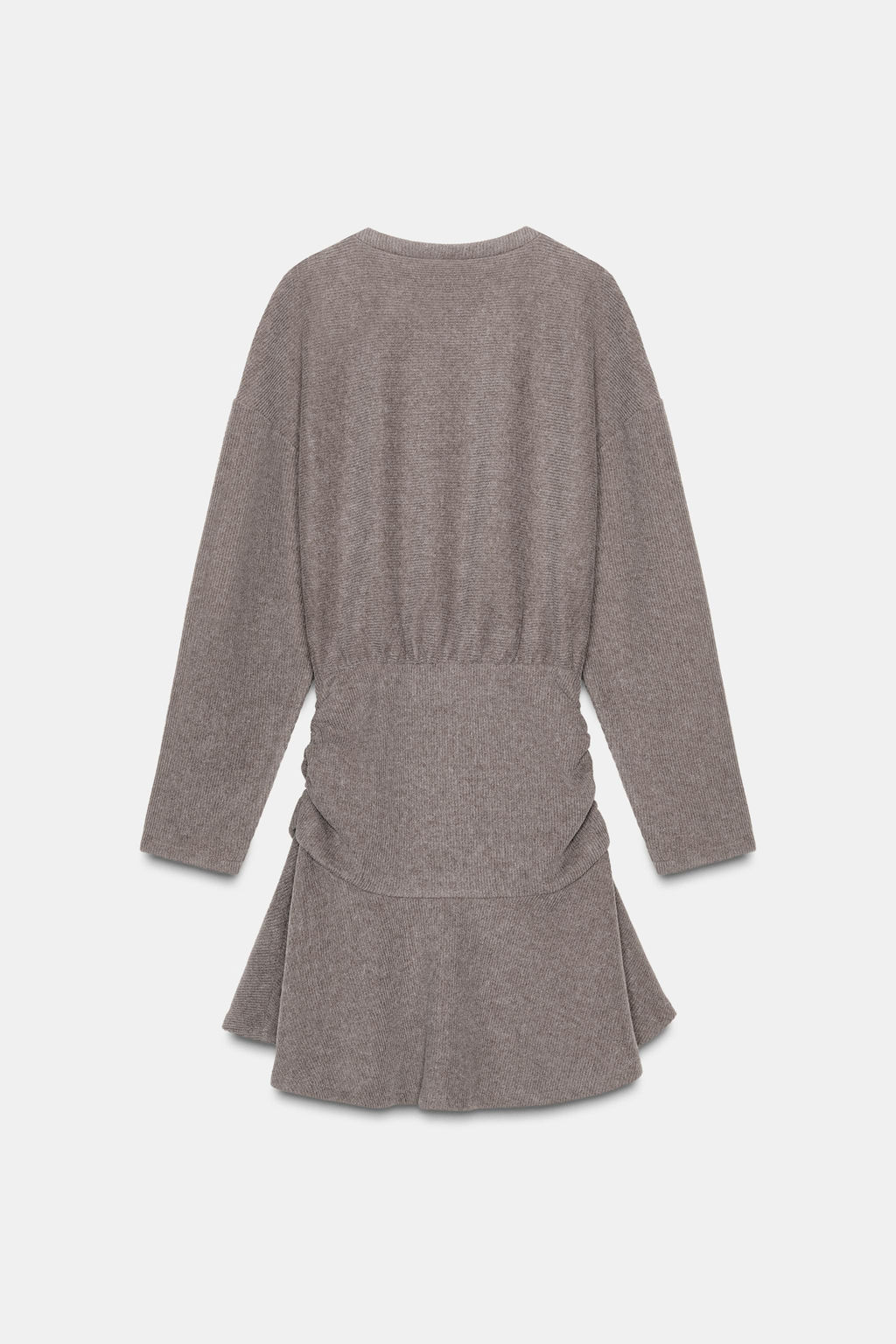SOFT CUMMERBUND SWEATSHIRT DRESS - Zara фото 6