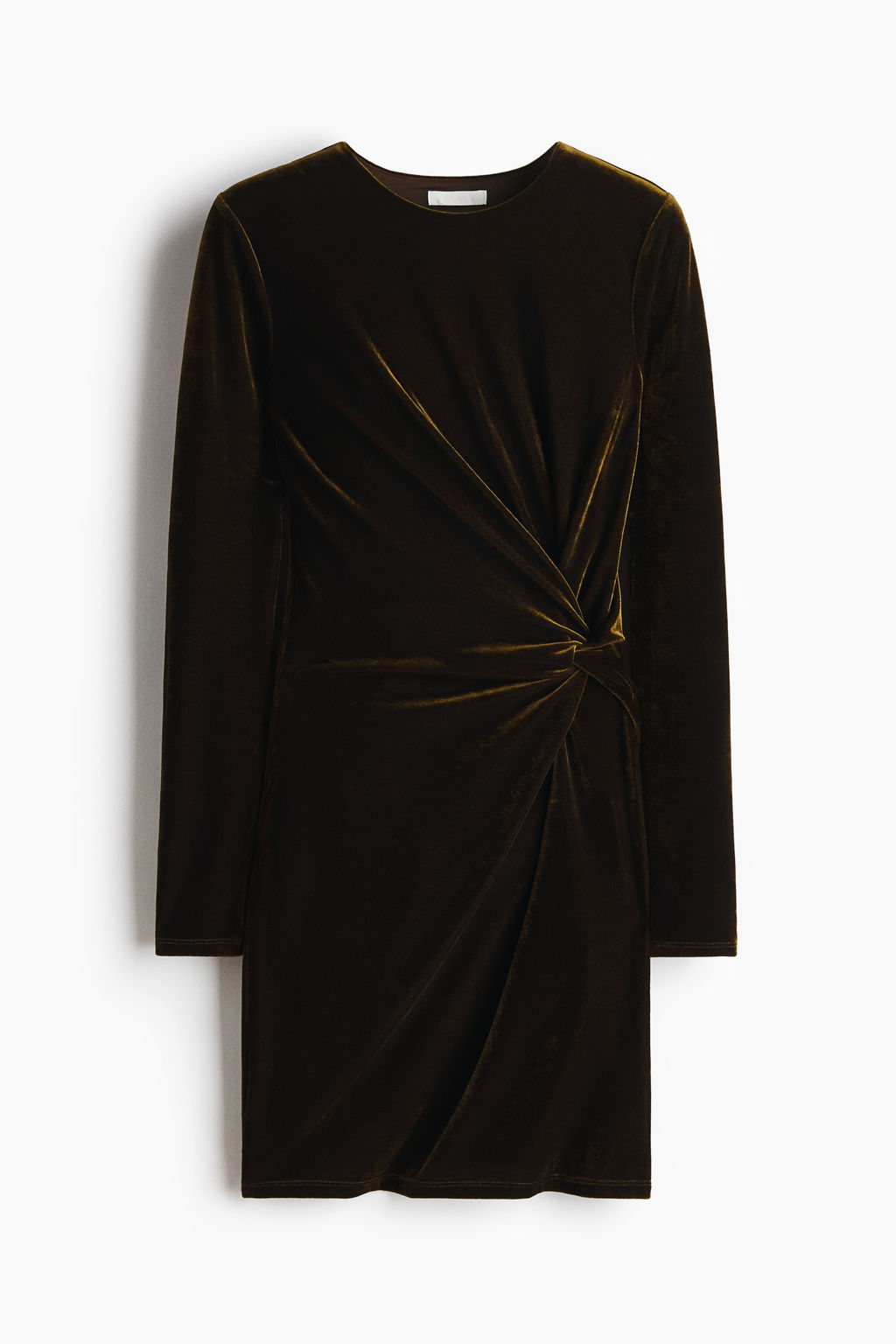 Vestido con detalle girado