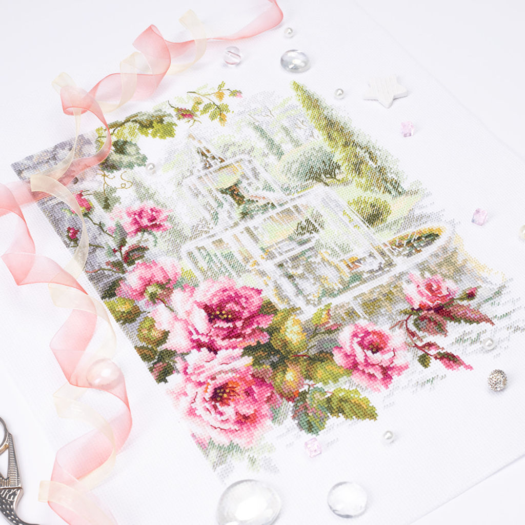 Набор для вышивания Чудесная Игла 110-063 Фонтан желаний 20 х 26 см