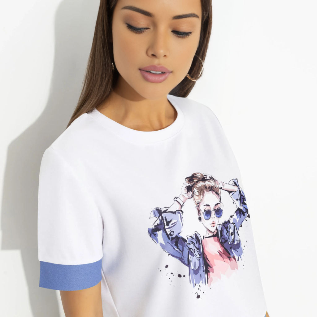 Футболка свободного кроя, Только комплименты (girl) - Charutti фото 3