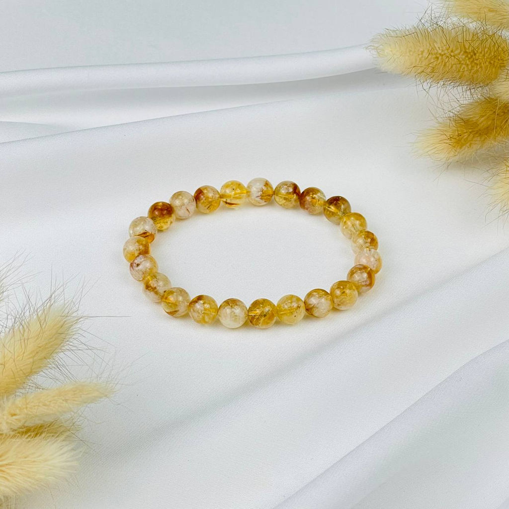 Браслет из Цитрина 18 см