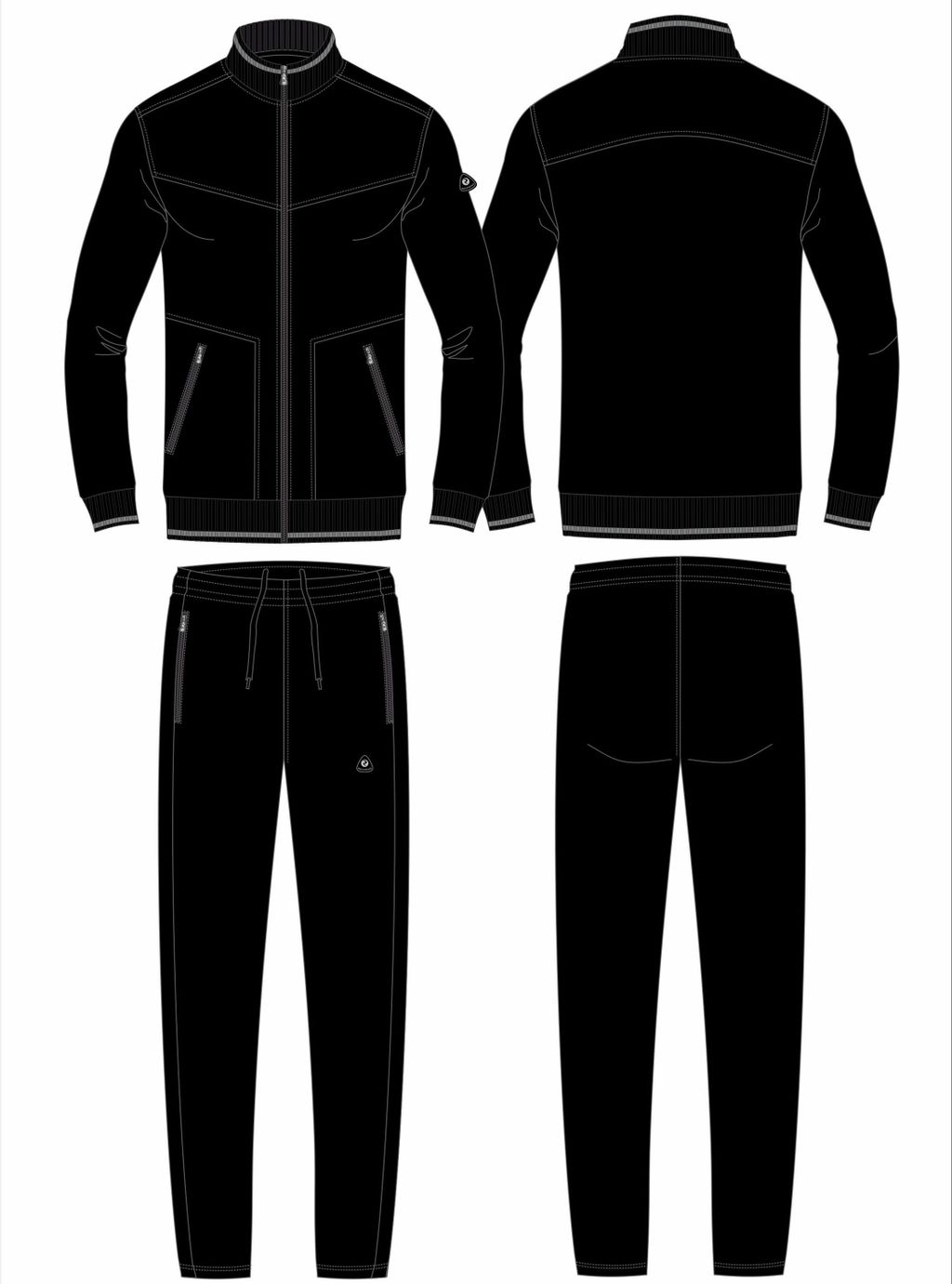 Спортивный костюм мужской 11M-RR-1482 RED-N-ROCKS - Red-n-rock's фото 2