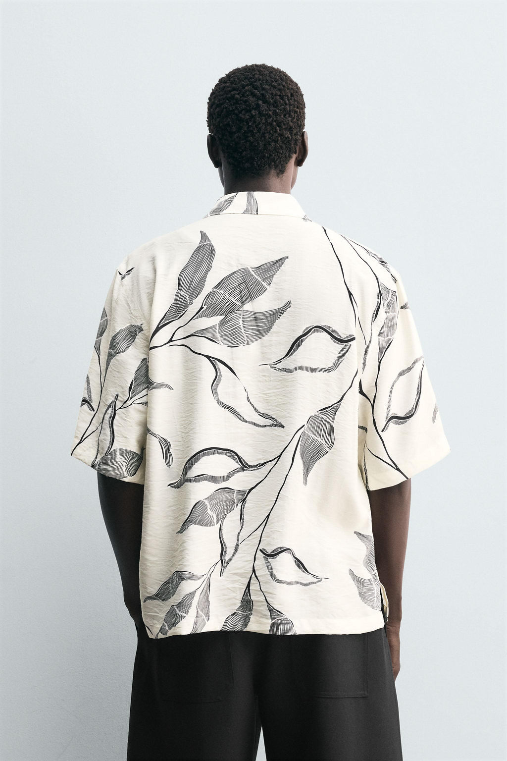 FLORAL PRINT SHIRT - Zara фото 3