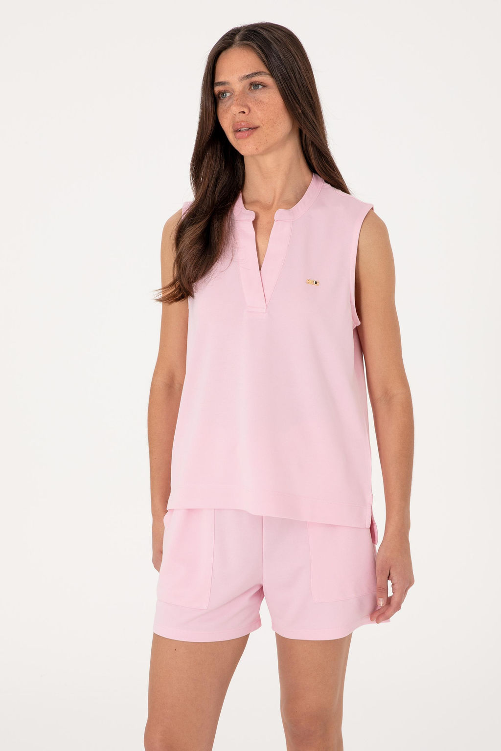 Kad_n A__k Pembe Ti__rt Sepette S_rpriz _ndirim - U.s. polo assn фото 3