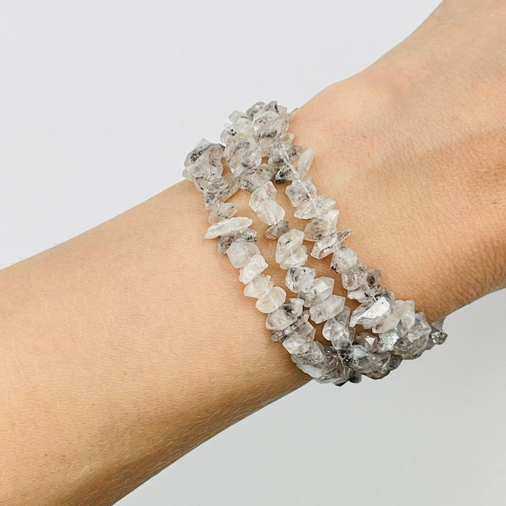 Бусины для украшений из Херкимерского Алмаза 40 см