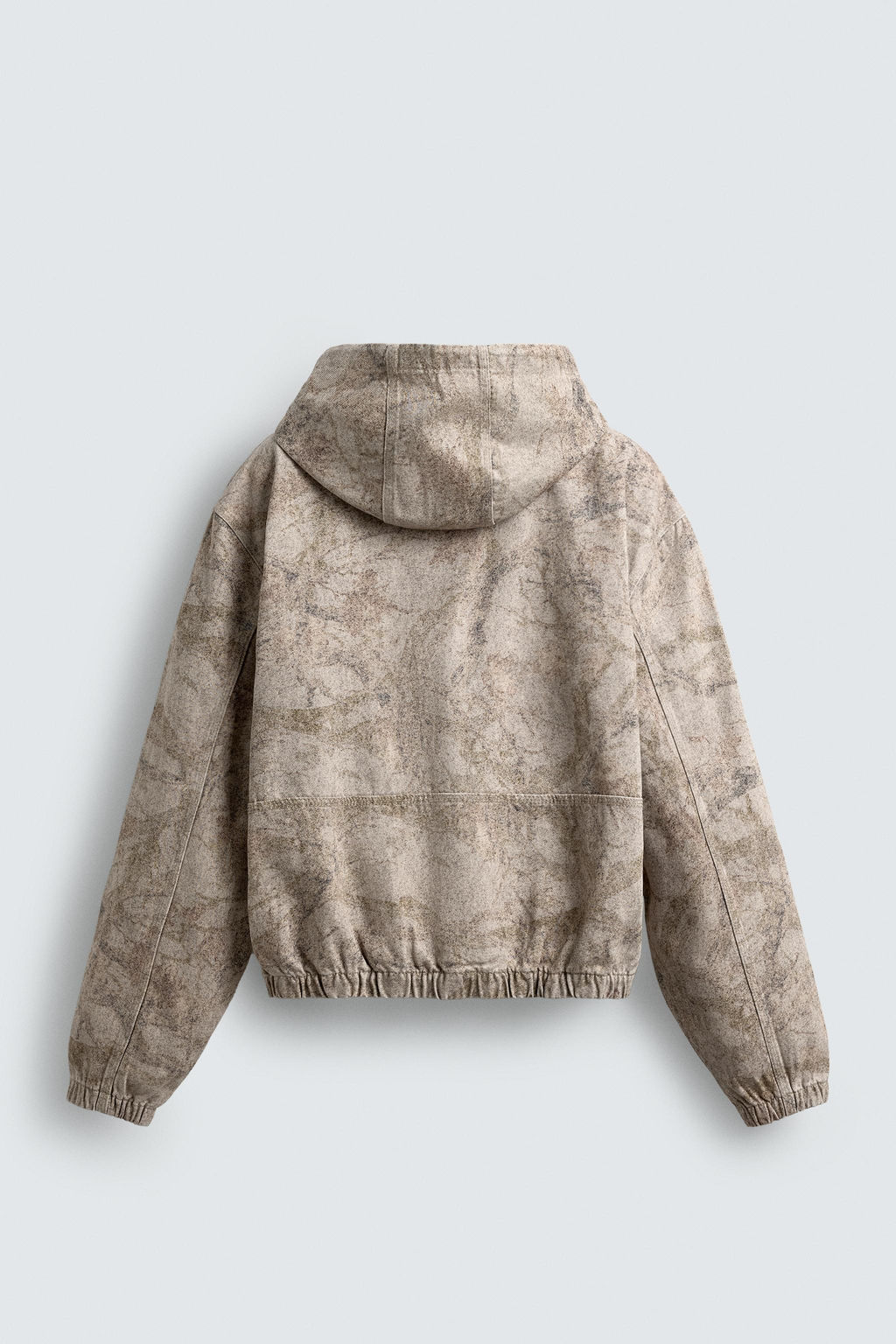WASHED HOODED JACKET - Zara фото 9