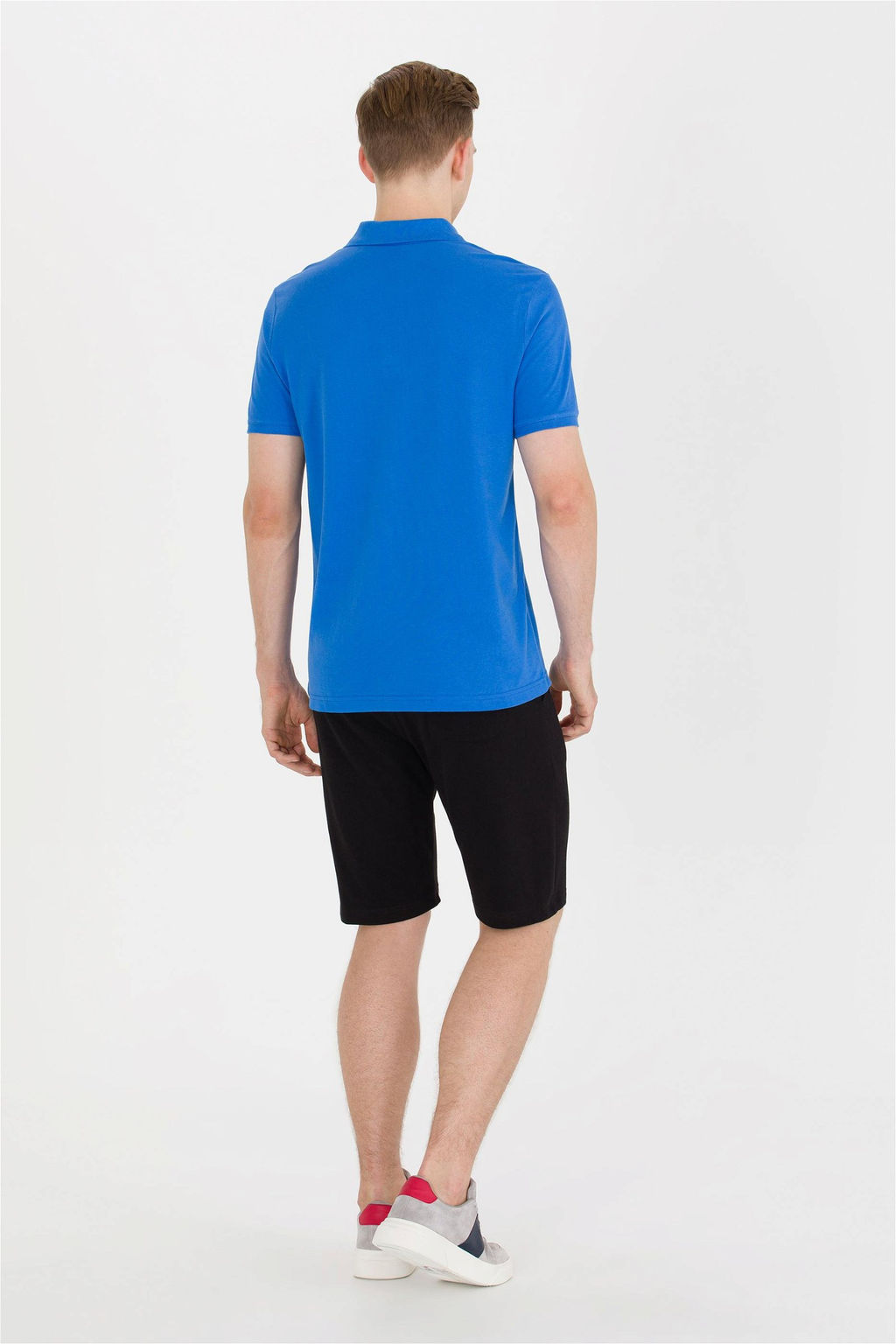 Мужские черные вязаные шорты - U.s. polo assn фото 11