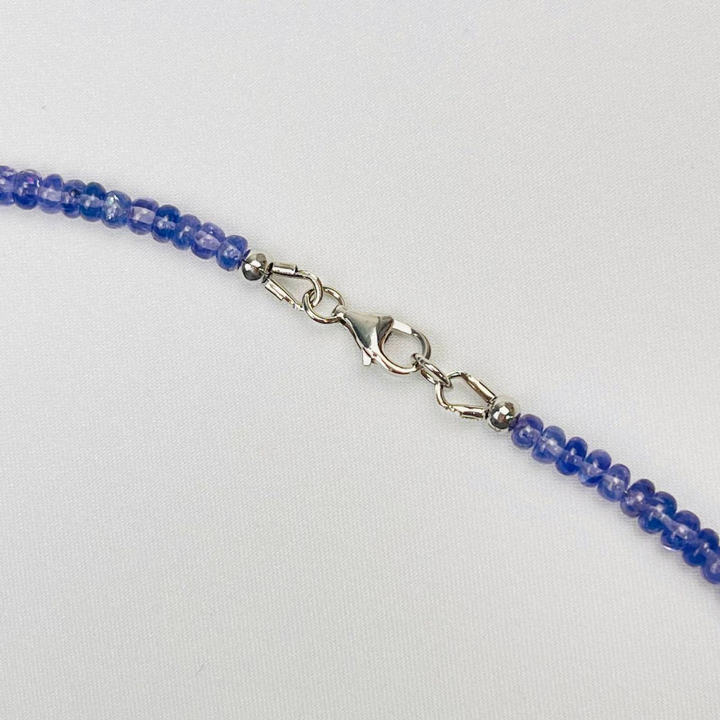 Колье из Танзанита 42 см +