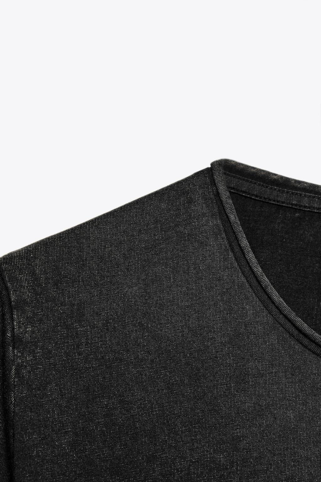 FADED SHORT SLEEVE T-SHIRT - Zara фото 20