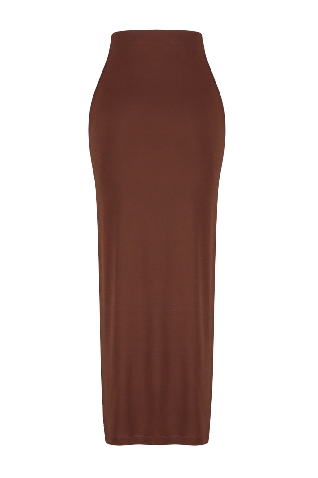 Plaj Giyim Kahverengi DokumaMaxi Etek TBESS23ET00021