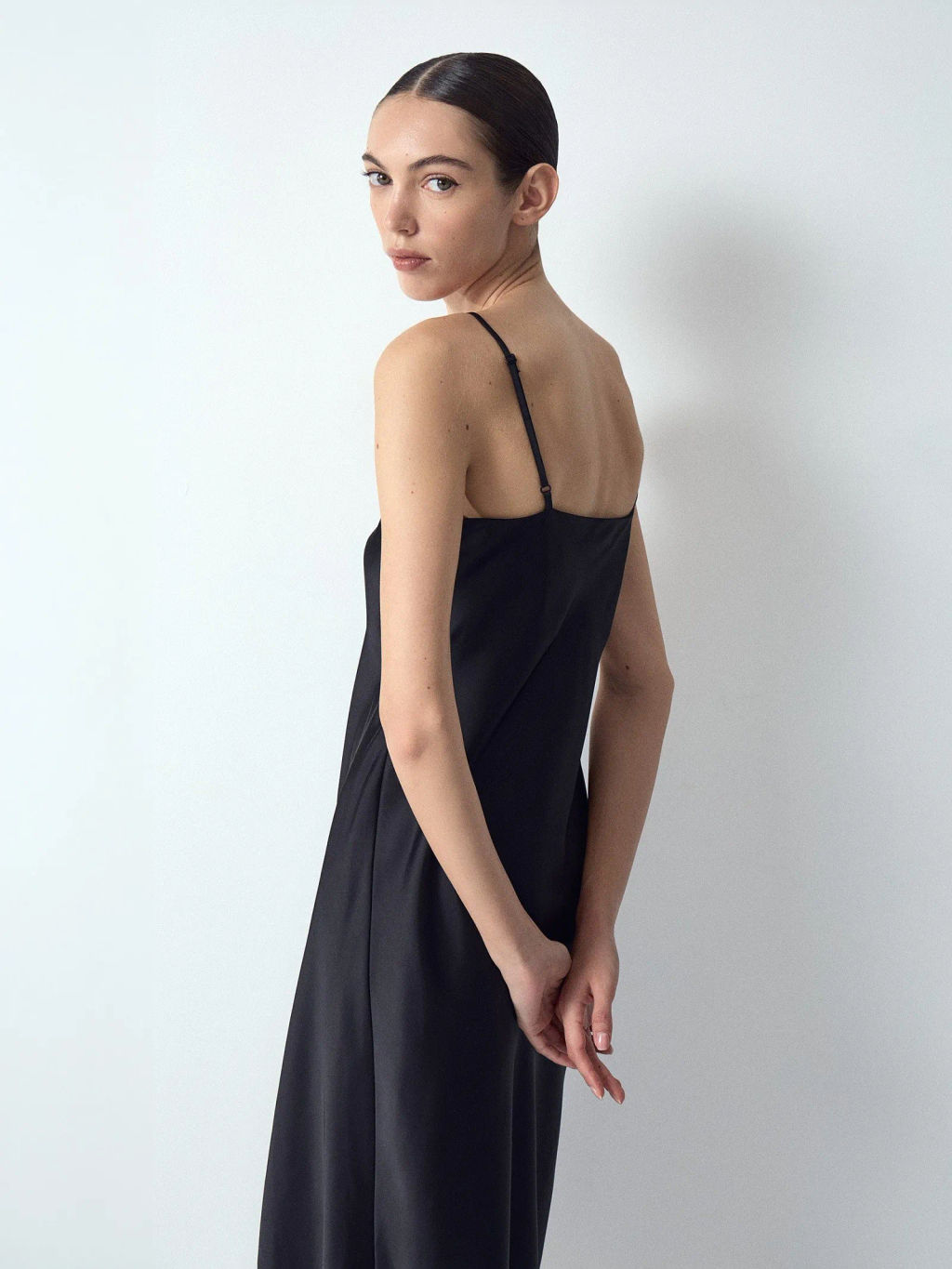 Платье-комбинация миди - Emka фото 3