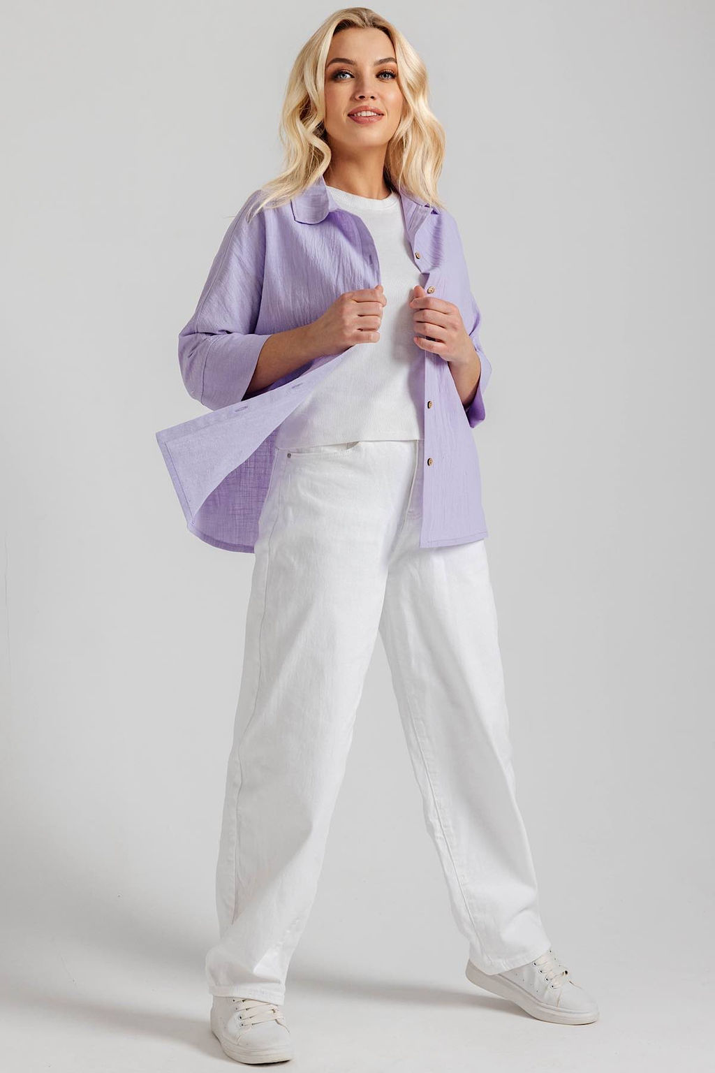 Блузка женская 4274/19/Лавандовый - Rise фото 4