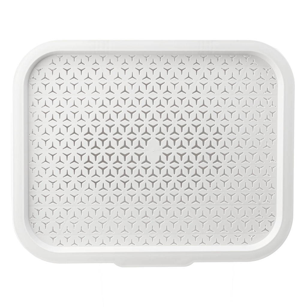 Корзина д/белья "Элемент" 55л (белый) М8901