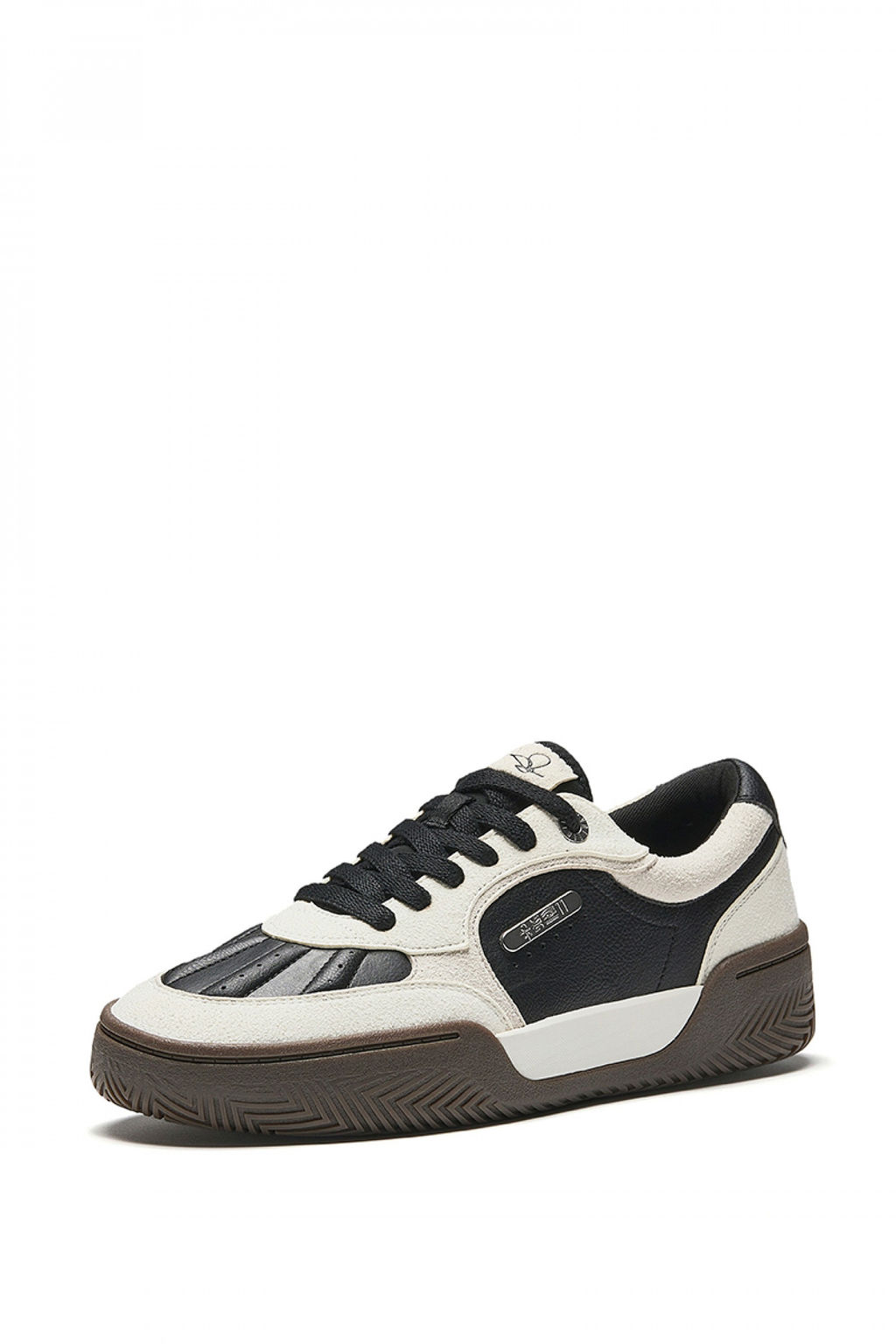 Кеды Бежевый/Черный