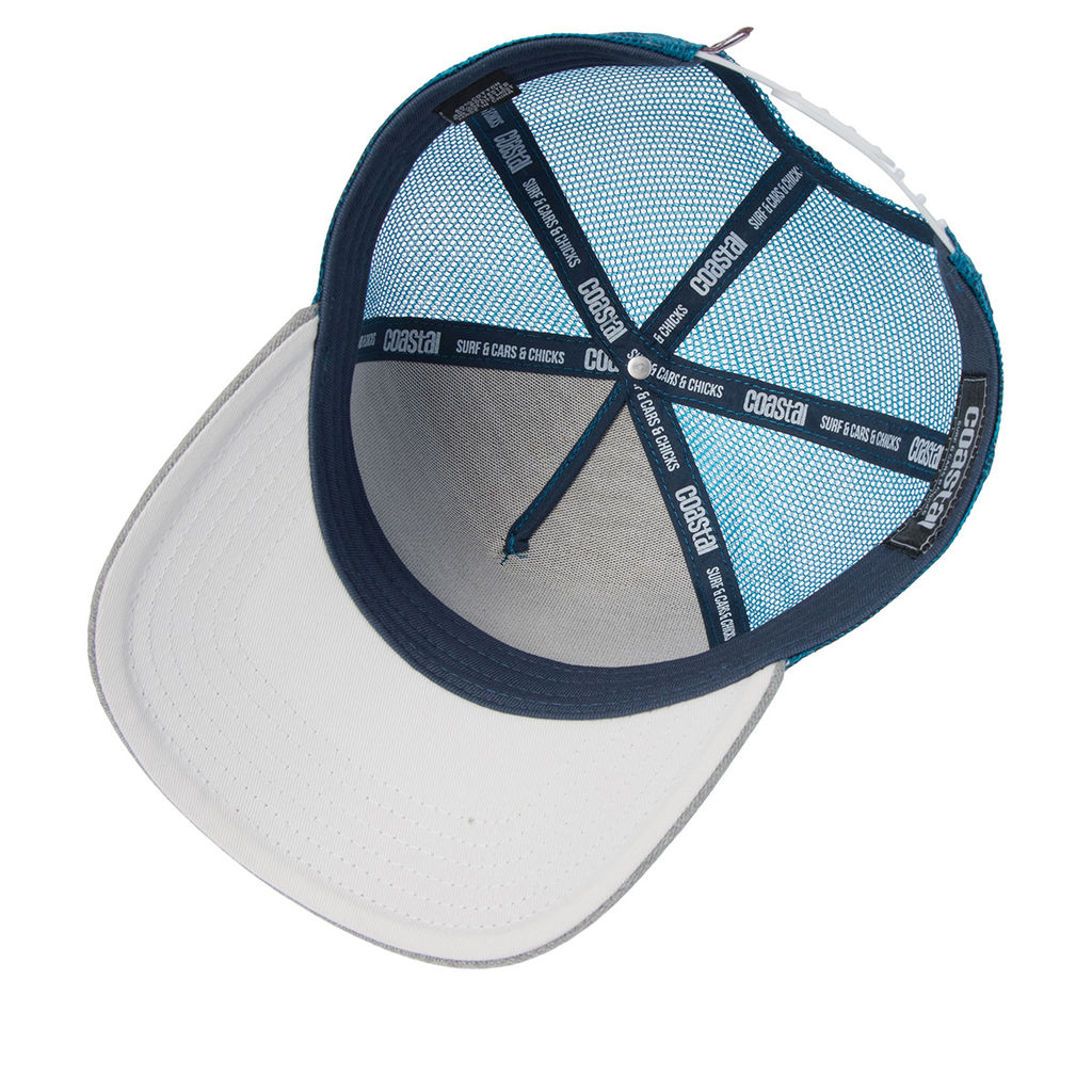 Бейсболка COASTAL арт. HFT Wave Lover (темно-синий / светло-серый) фото 2