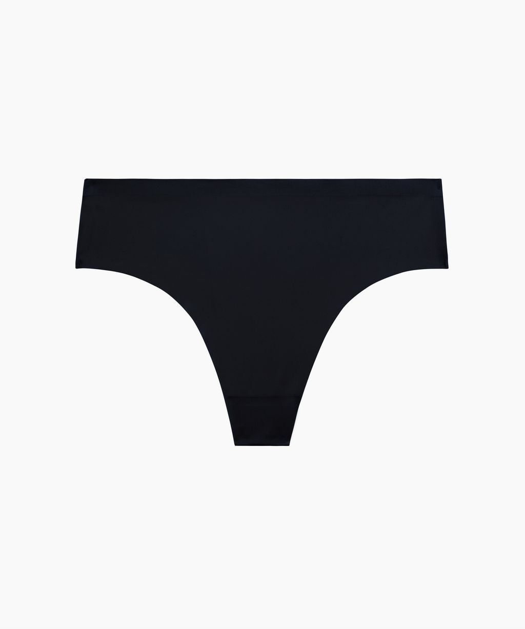 ATLANTIC LS-002 Трусы бразилиана с завышенной талией Seamless - 1 шт. черный  фото 5