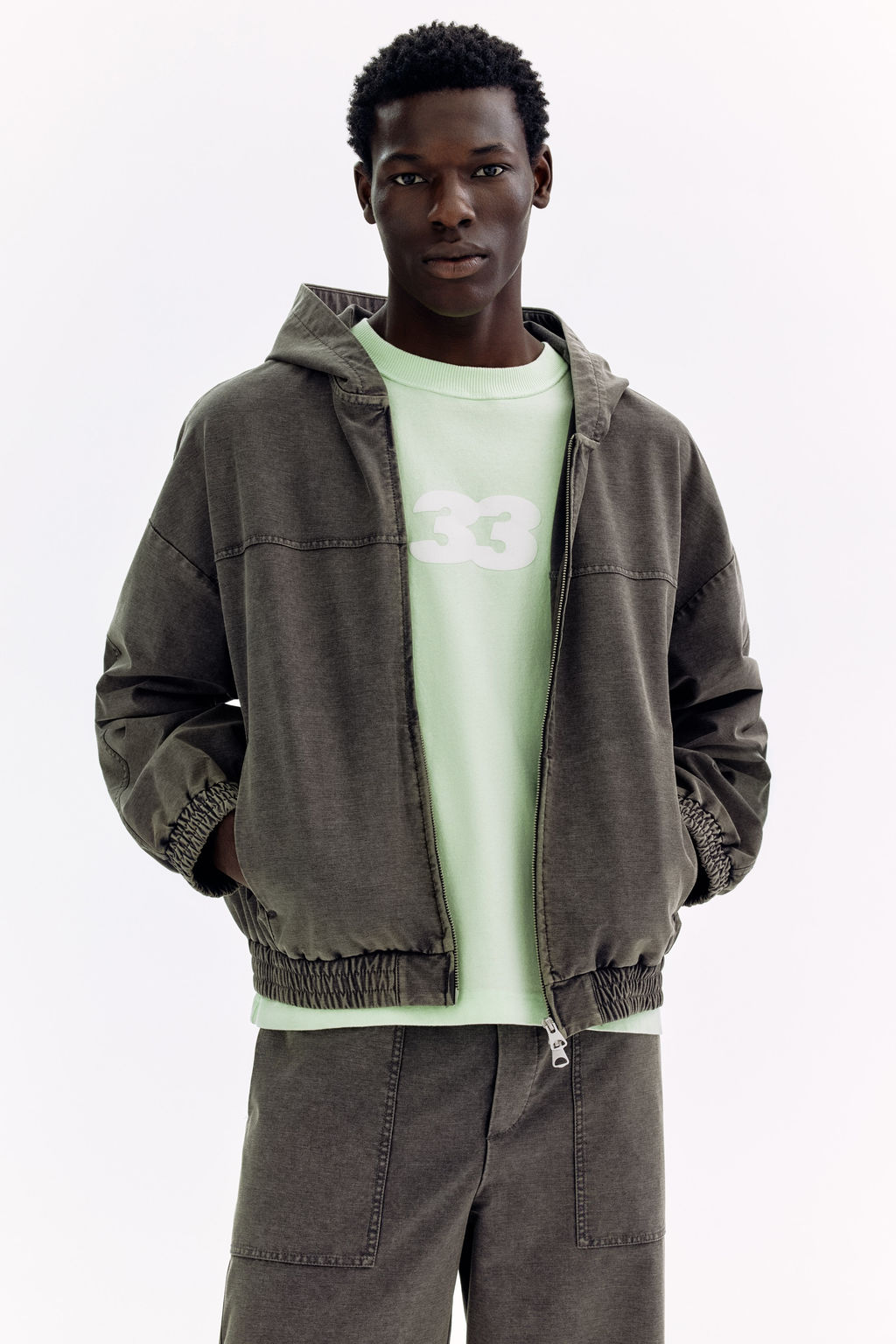Hooded jacket - H&m фото 9