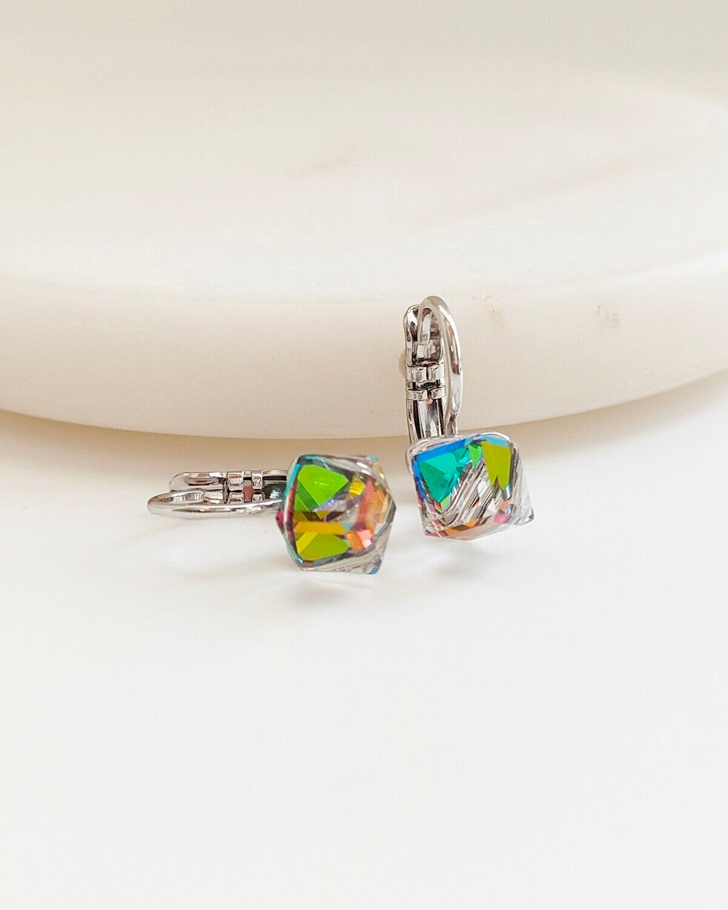 Серьги с кристаллами Swarovski