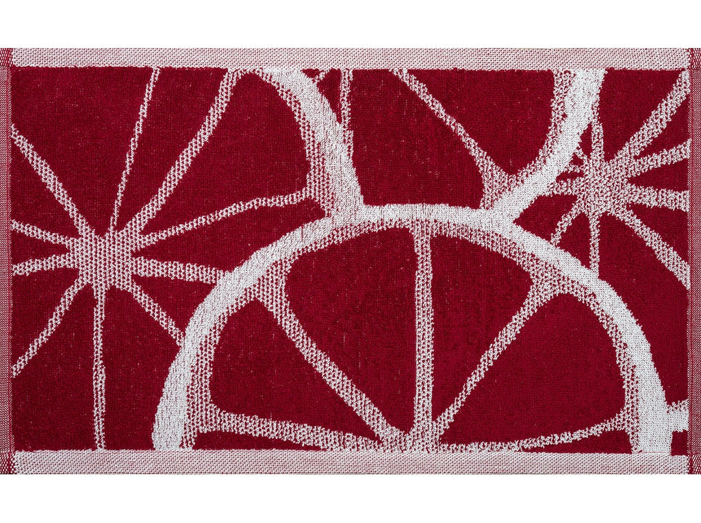 Полотенце махровое 1с105.413ж1 Цитрусовые(бордо1) 50х30 см