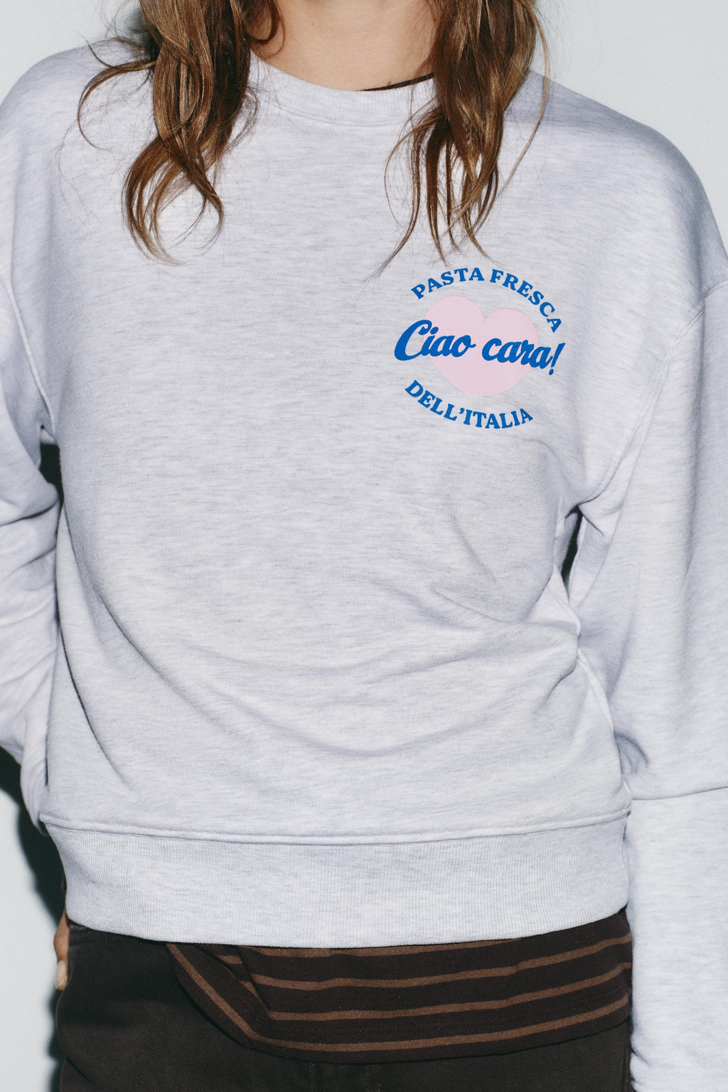SLOGAN PRINT SWEATSHIRT - Zara фото 3