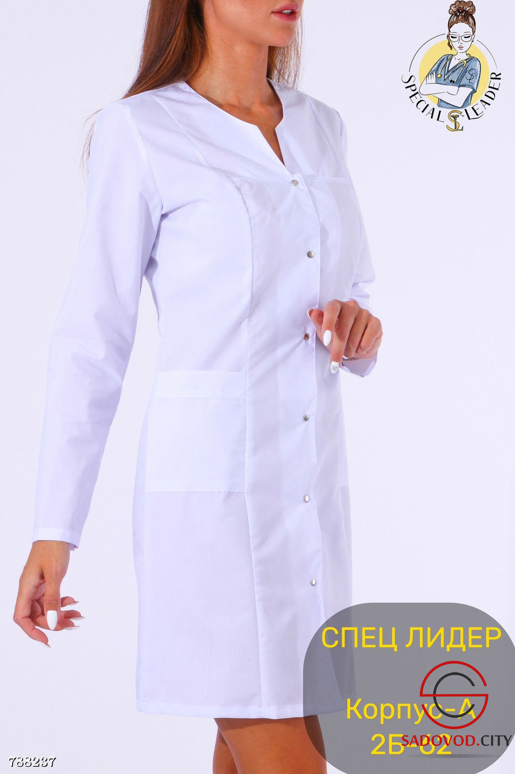 Халат медицинский женский - Bruno фото 19