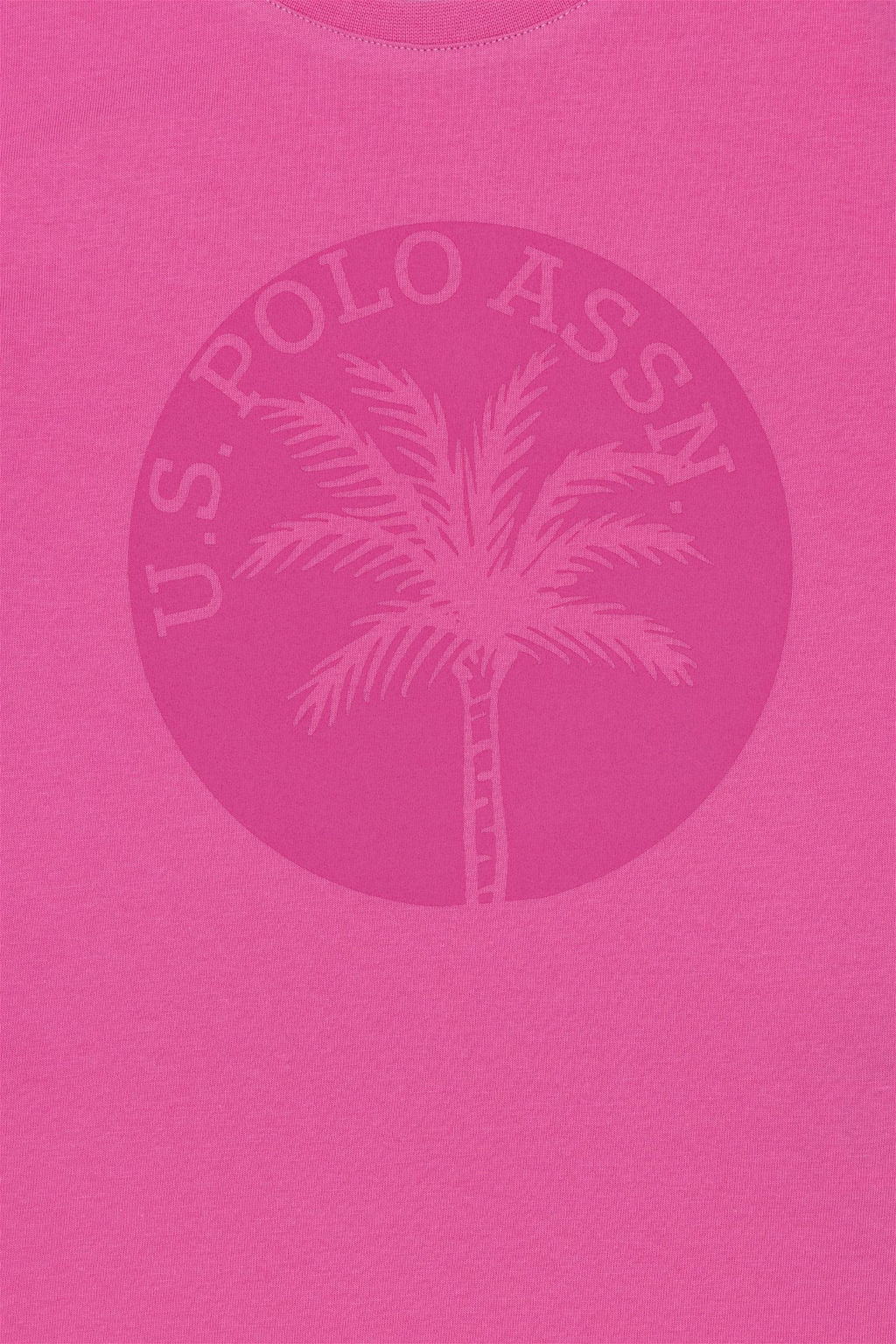 Детская розовая футболка с круглым вырезом Неожиданная скидка в корзине - U.s. polo assn фото 6