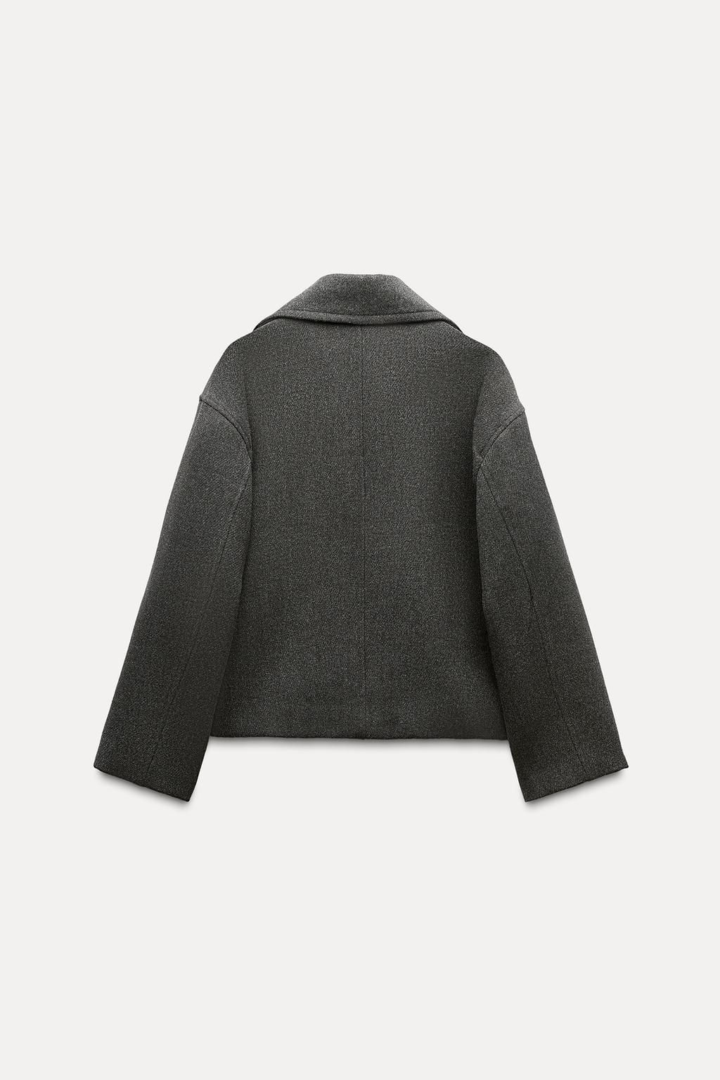 SHORT DOUBLE-BREASTED COAT - Zara фото 15