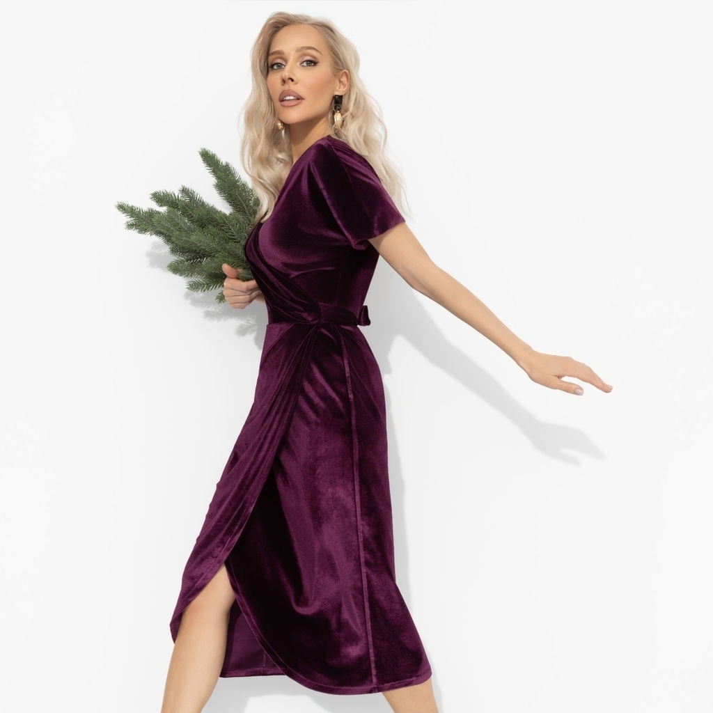 Платье бархатное, Эффект сияния (соблазн) - Charutti фото 7