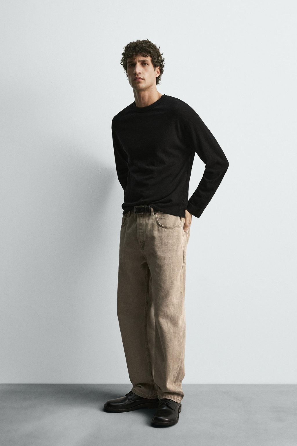 SLIM FIT STRAIGHT-LEG JEANS - Zara фото 14